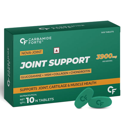Glucosamine Chondroitin MSM 3900 mg | Joint Support | 10 Tablets