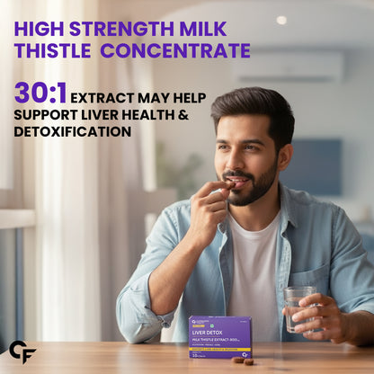 Milk Thistle 800 mg Tablets | Liver Detox Supplement |