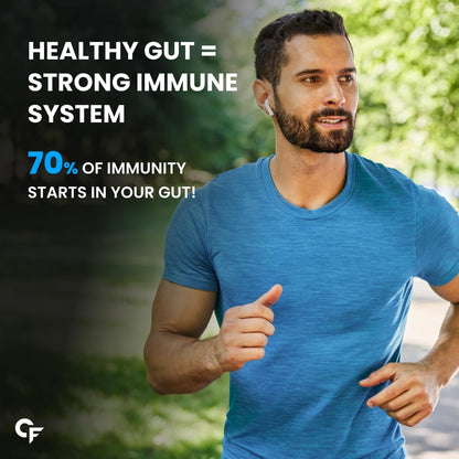 Probiotics + Prebiotics Blend Supplement | 50 Billion CFU & Gut health Support