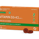 Vitamin D3 + K2 MK7 for Bone & Heart Health Support | 10 Tablets