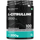 Carbamide Forte L Citrulline Powder 2000mg | Boosts Nitric Oxide, Pre Workout Supplements for Men & Women - Unflavoured - 100 SERVINGS - 200g