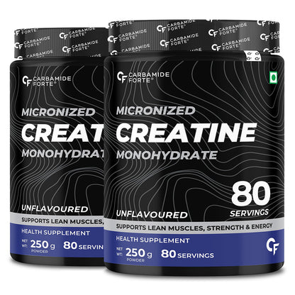 Creatine Monohydrate Powder – For Strength, Power & Recovery | Unflavor 250g