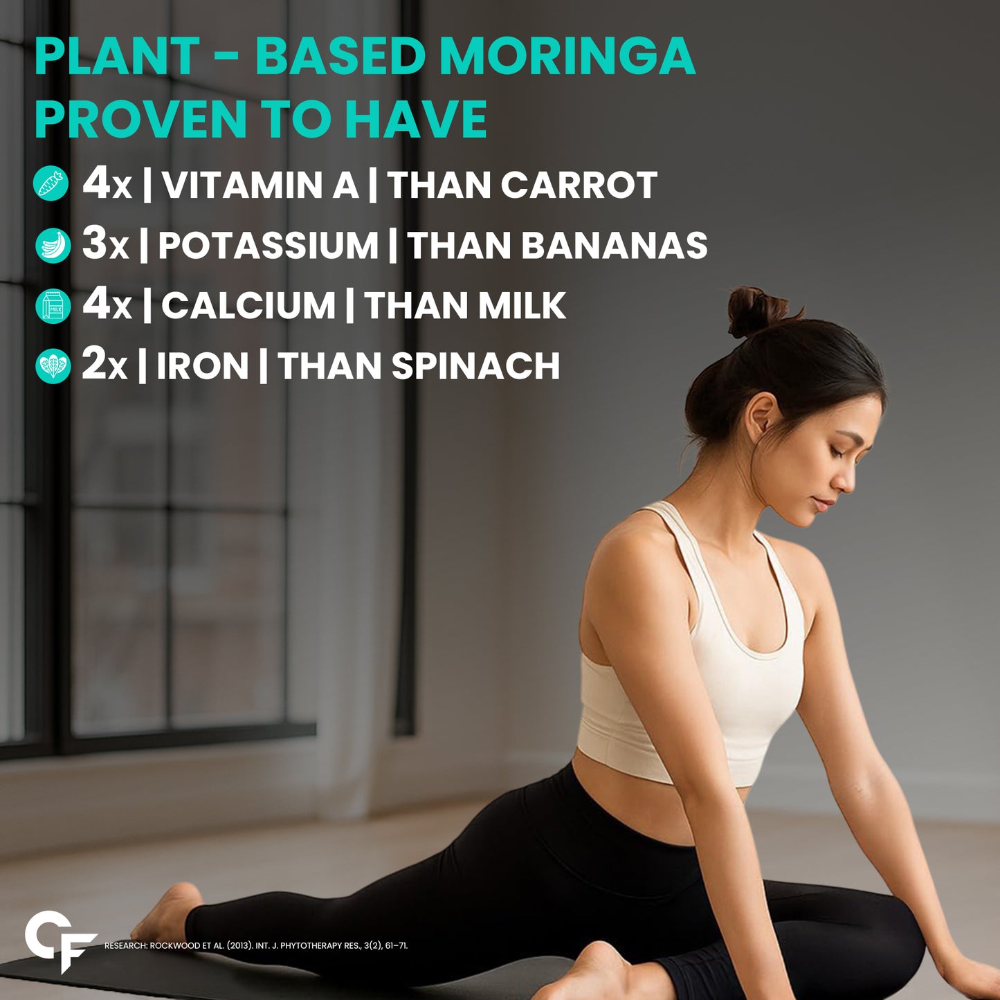 100% Organic Moringa 1000 mg | 60 Tablets