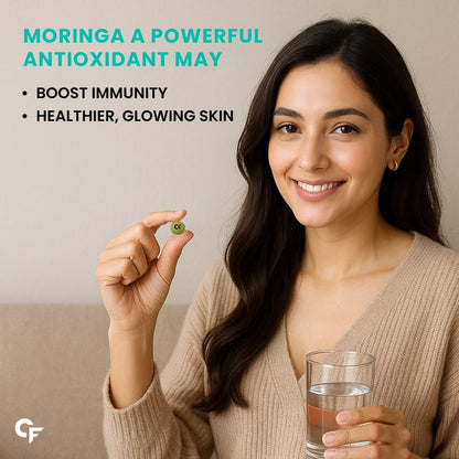 100% Organic Moringa 1000 mg | 60 Tablets