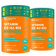 Vitamin D3 K2 MK7 & B12 Gummies – For Energy, Immunity & Bone Health