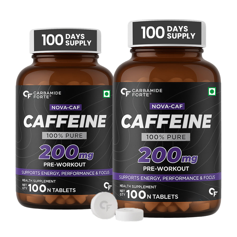 Caffeine 200 mg – Pre-Workout Tablets