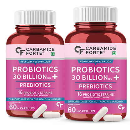 Probiotics 30 Billion CFU – 60 Veg Capsules
