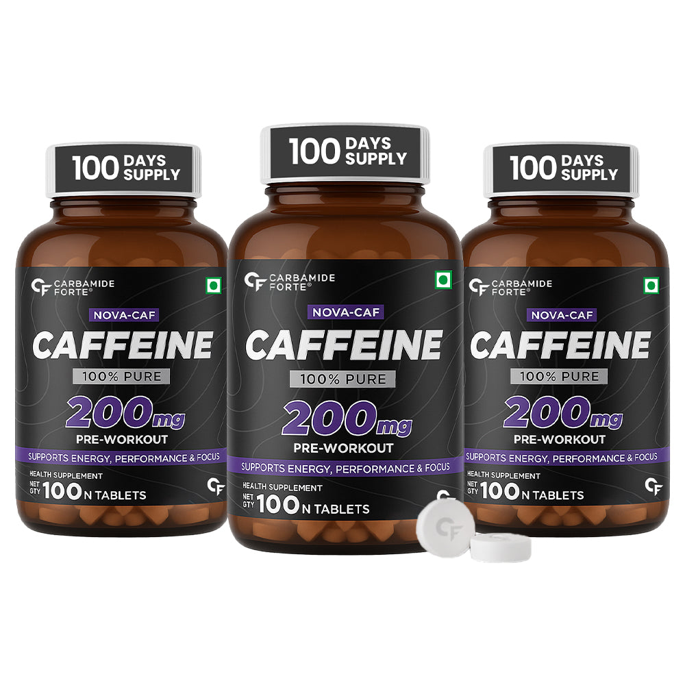 Caffeine 200 mg – Pre-Workout Tablets