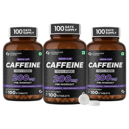 Caffeine 200 mg – Pre-Workout Tablets