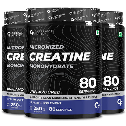 Creatine Monohydrate Powder – For Strength, Power & Recovery | Unflavor 250g