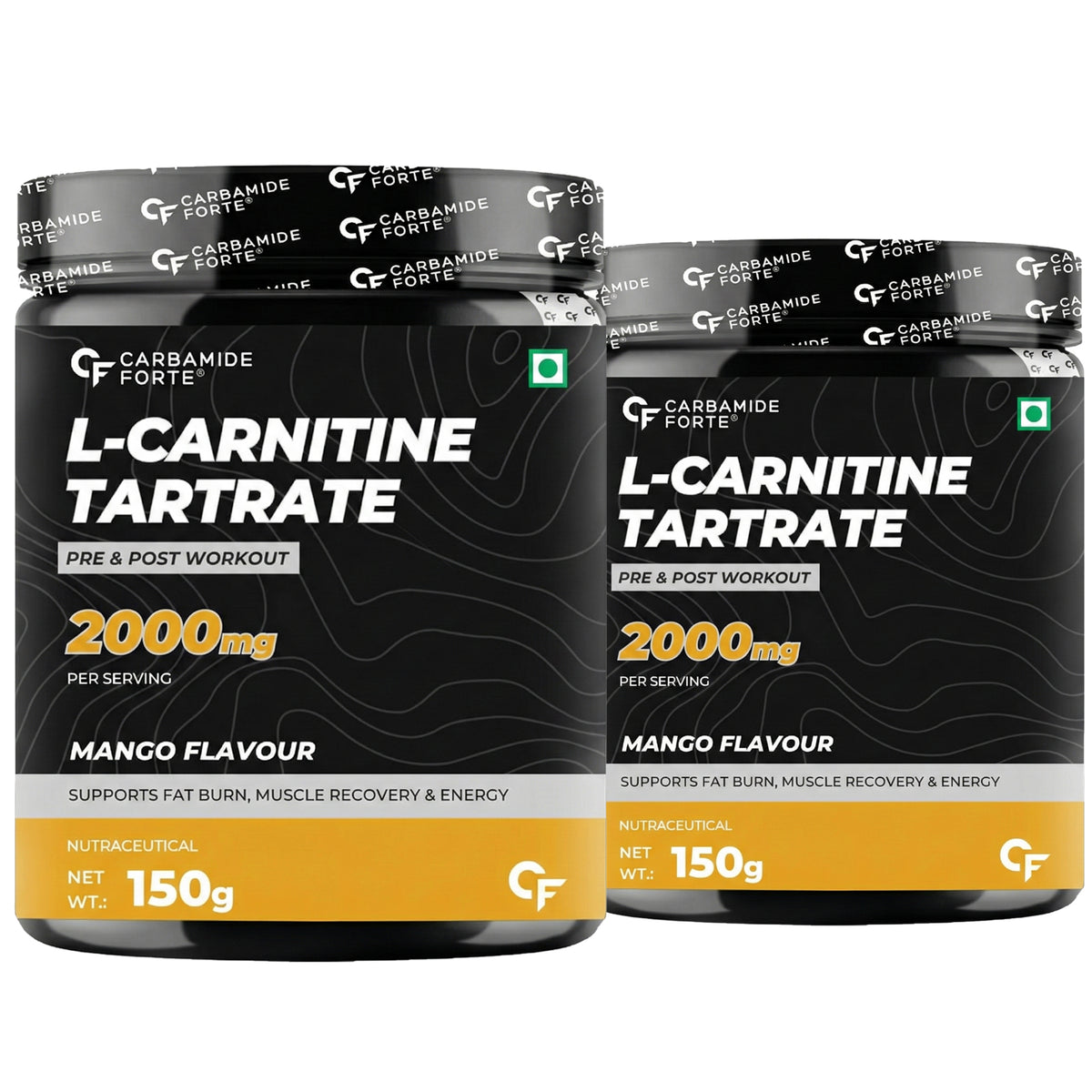 L-Carnitine Tartrate 2000mg Powder – Pre & Post Workout Supplement | Mango Flavour