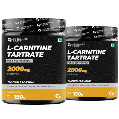 L-Carnitine Tartrate 2000mg Powder – Pre & Post Workout Supplement | Mango Flavour