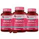 Chelated Iron with Vitamin C, B12 & Zinc – 100 Tablets