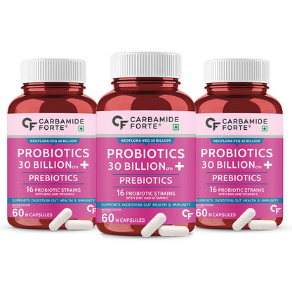 Probiotics 30 Billion CFU – 60 Veg Capsules
