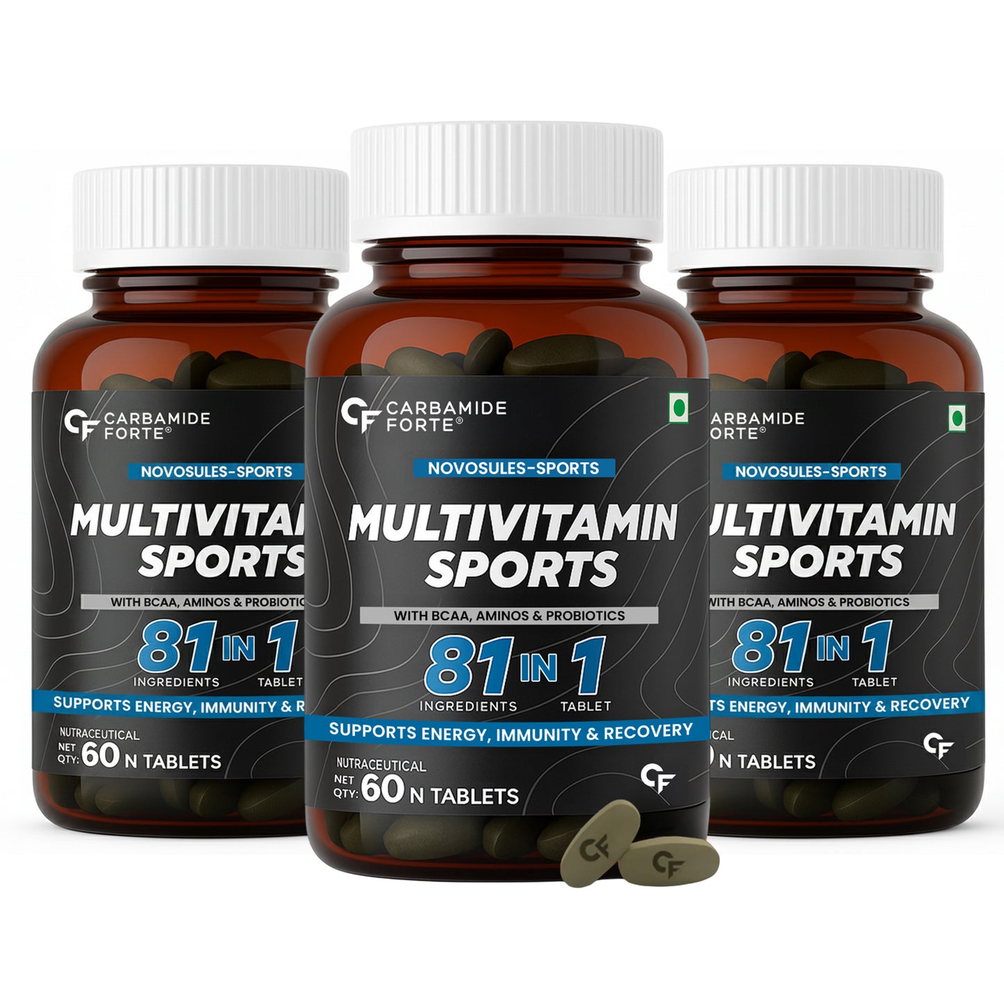 Multivitamin for Men & Women – 81 Ingredients for Strength, Energy & Recovery