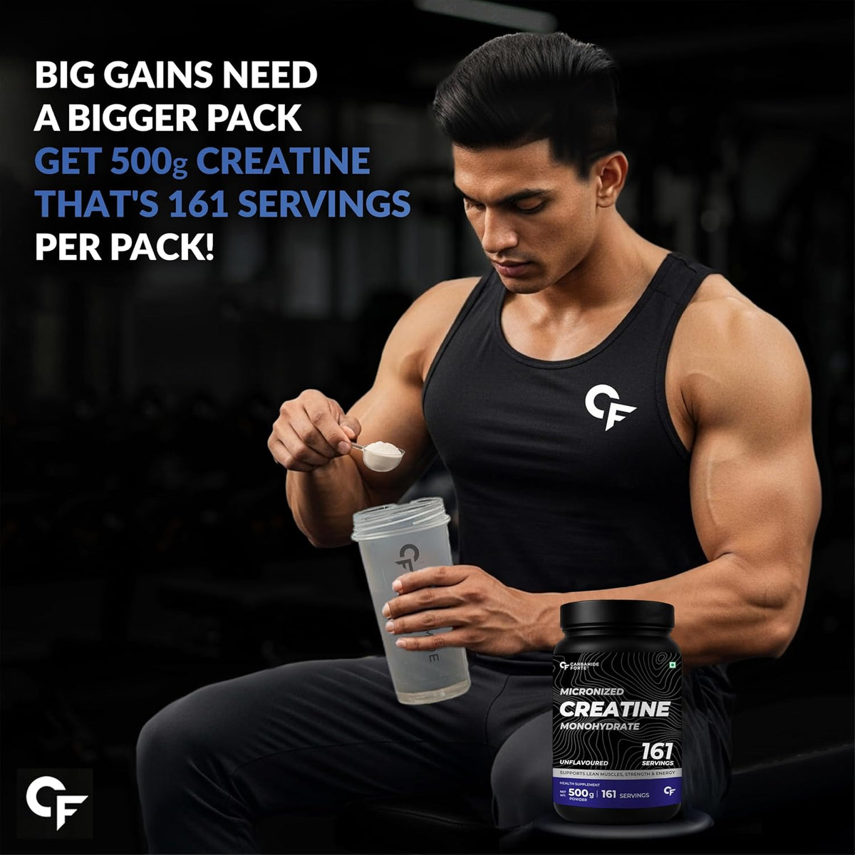 Micronised Creatine Monohydrate — 500 g