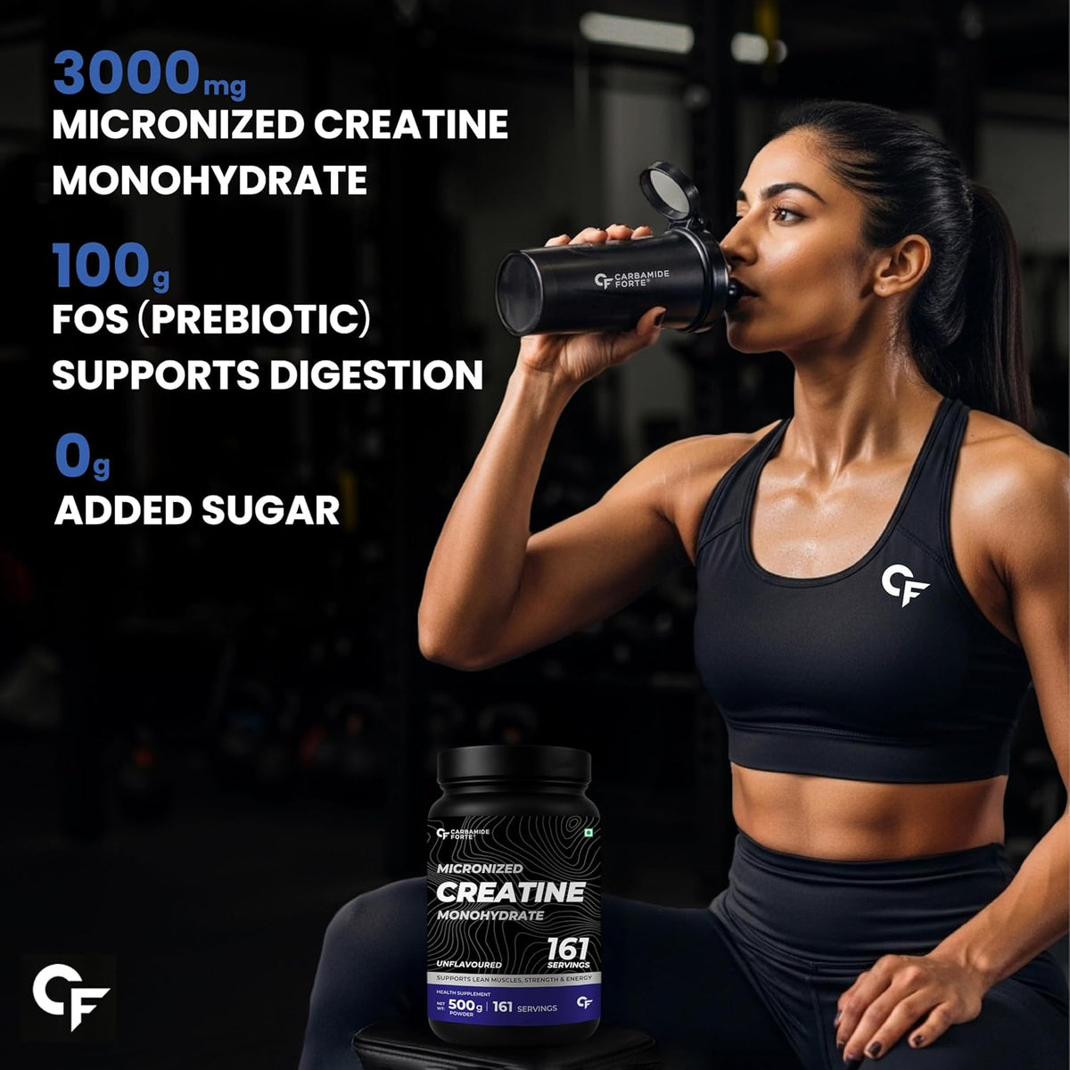 Micronised Creatine Monohydrate — 500 g