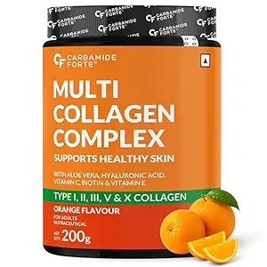 Multi Collagen Powder with 5 Types of Collagen Peptides (Type I, II, III, V, X)