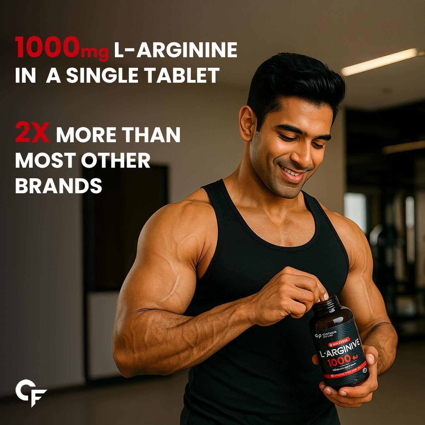 Carbamide Forte L Arginine 1000 mg | l-Arginine Supplements For Man | Boosts Nitric Oxide Production | Improved Oxygen Flow -Veg 180 Tablets