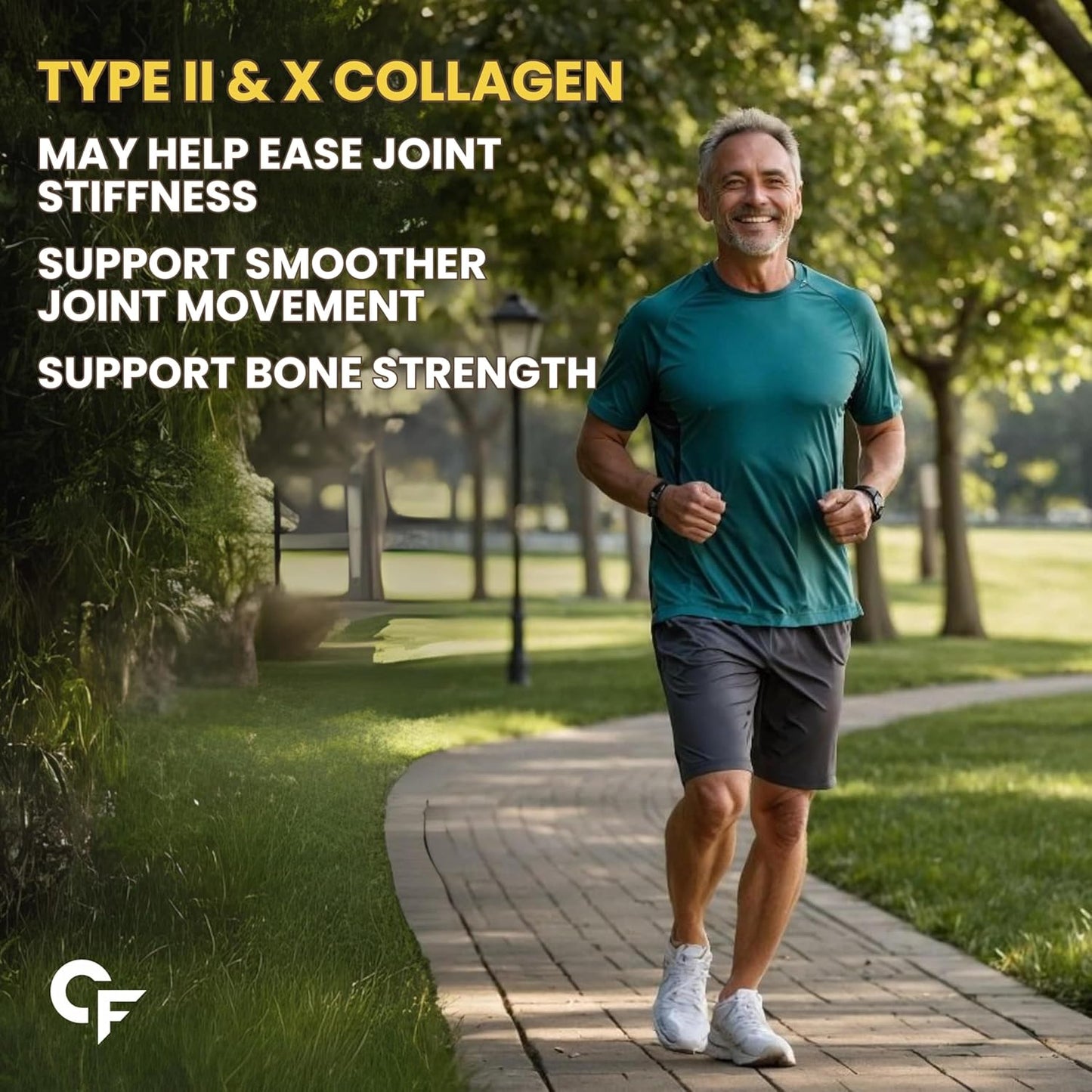 Multi Collagen Powder with 5 Types of Collagen Peptides (Type I, II, III, V, X) | Peach Mango Flavour