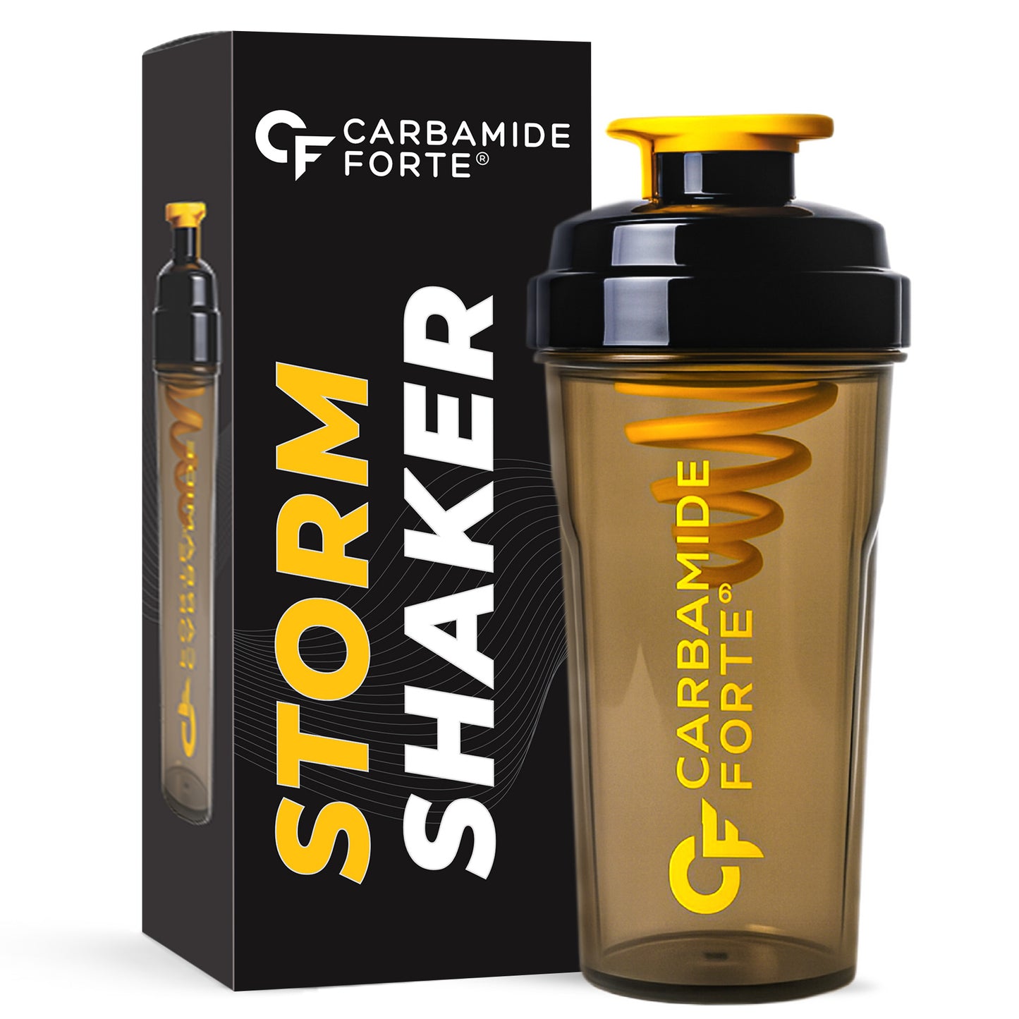 700ml Gym Shaker Bottle | 100% Leakproof Protein Shaker for Men & Women | Black