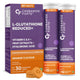 Japanese Reduced L-Glutathione Effervescent Tablets 600mg for Skin Health Support Pack of 30 Tablets