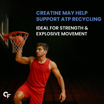 Carbamide Forte Monohydrate Creatine Powder | Micronized Monohydrate 103gm | Creatine Monohydrate Supplement for Lean Muscle, Strength & Energy - Unflavoured - 33 Servings - 103g