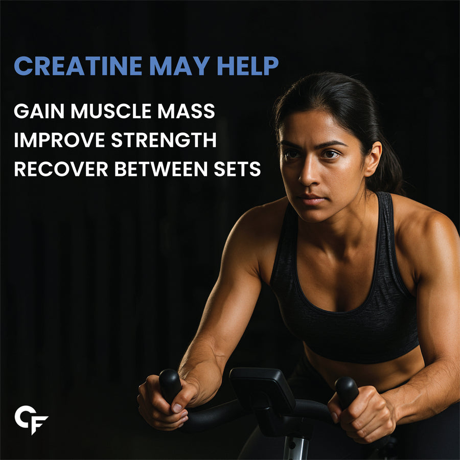 Carbamide Forte Monohydrate Creatine Powder | Micronized Monohydrate 103gm | Creatine Monohydrate Supplement for Lean Muscle, Strength & Energy - Unflavoured - 33 Servings - 103g