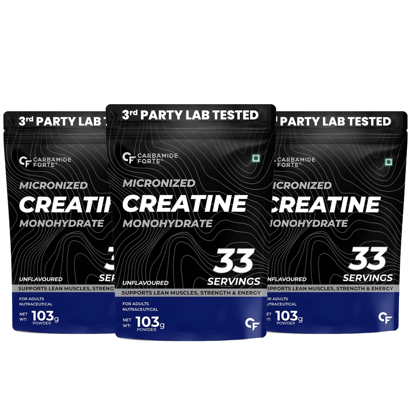 Creatine Monohydrate – 3000 mg Micronized Powder for Strength & Endurance