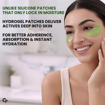 Hydrogel Under Eye Patches – Reduces Dark Circles, Puffiness & Fine Lines