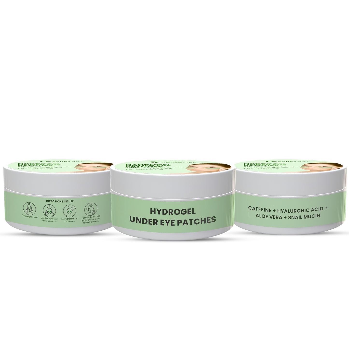 Hydrogel Under Eye Patches – Reduces Dark Circles, Puffiness & Fine Lines