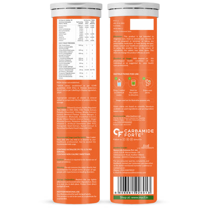 Liver Detox Effervescent Tablets for Daily Liver Health Support 60 Tablets