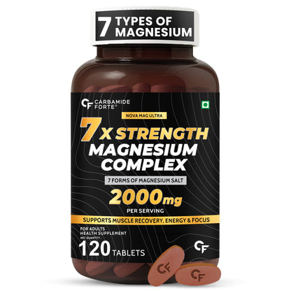 7X Strength Magnesium Supplement – 120 Tablets