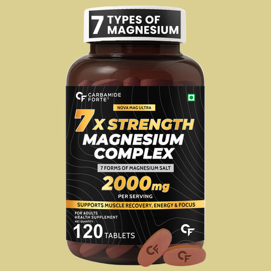7X Strength Magnesium Supplement – 120 Tablets