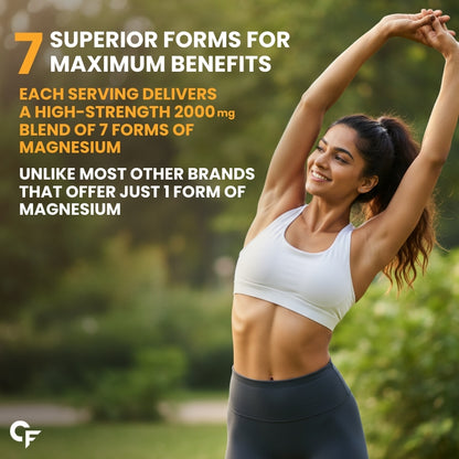 7X Strength Magnesium Supplement – 120 Tablets