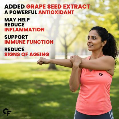 Beetroot Extract Capsules with L-Arginine & Grape Seed | 60 Capsules