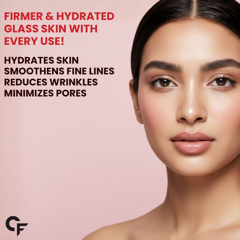 Bio Collagen Hydrogel Face Mask – Korean Glass Skin Overnight Treatment (Pack of 4)