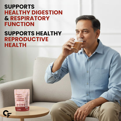 Organic Licorice Powder (Mulethi) – Pure Ayurvedic Root Herb 100g