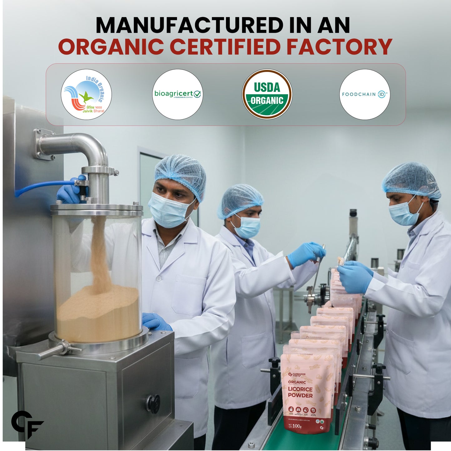 Organic Licorice Powder (Mulethi) – Pure Ayurvedic Root Herb 100g