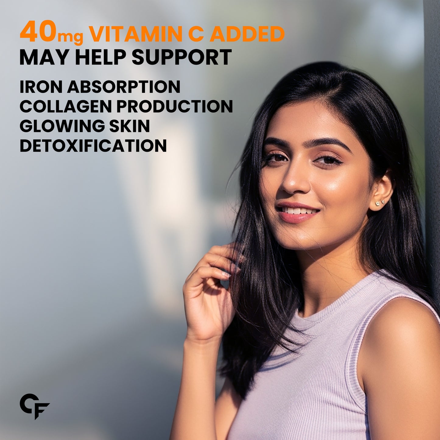 Zinc Citrate with Vitamin C – 100% RDA Zinc for Immunity, Skin & Cellular Health | 120 Tablets