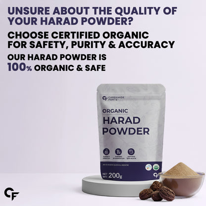 Organic Harad Powder (Haritaki) – Pure Ayurvedic Digestive Herb 200g