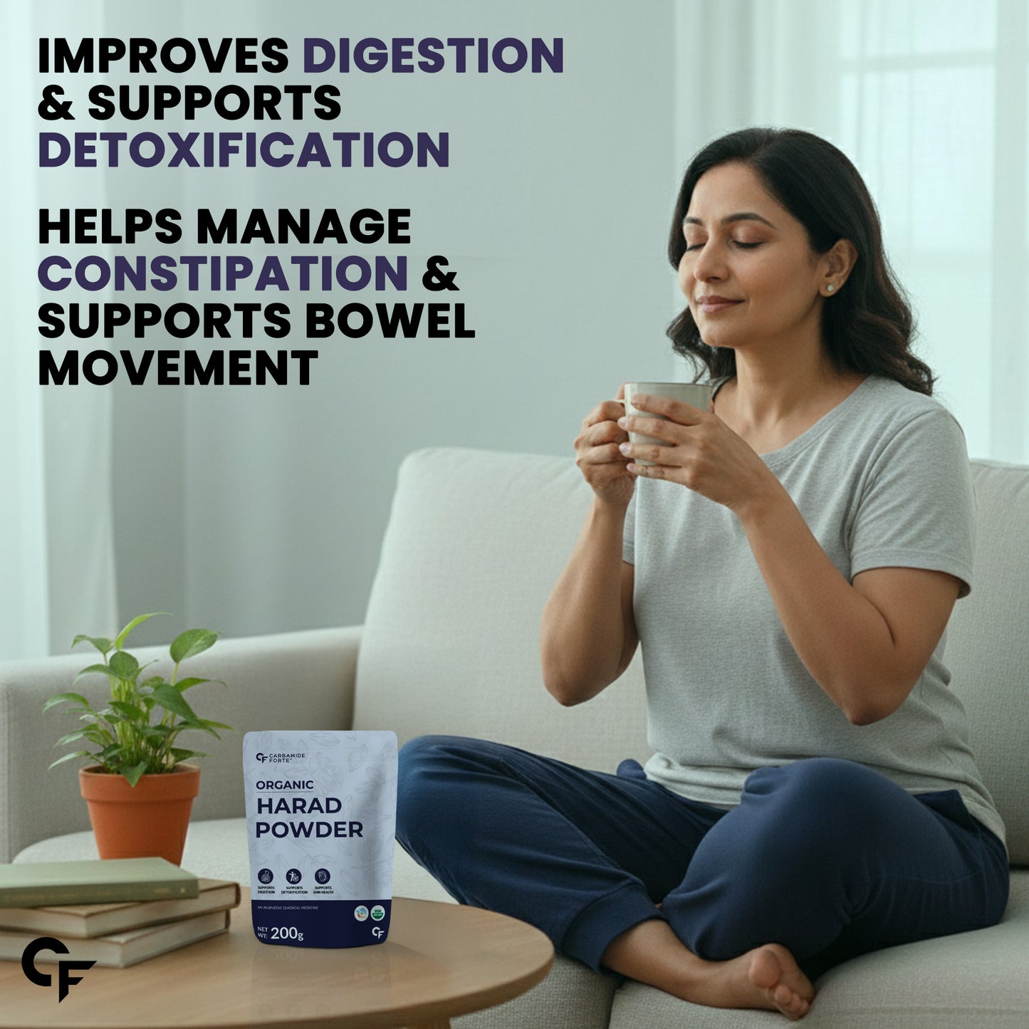 Organic Harad Powder (Haritaki) – Pure Ayurvedic Digestive Herb 200g