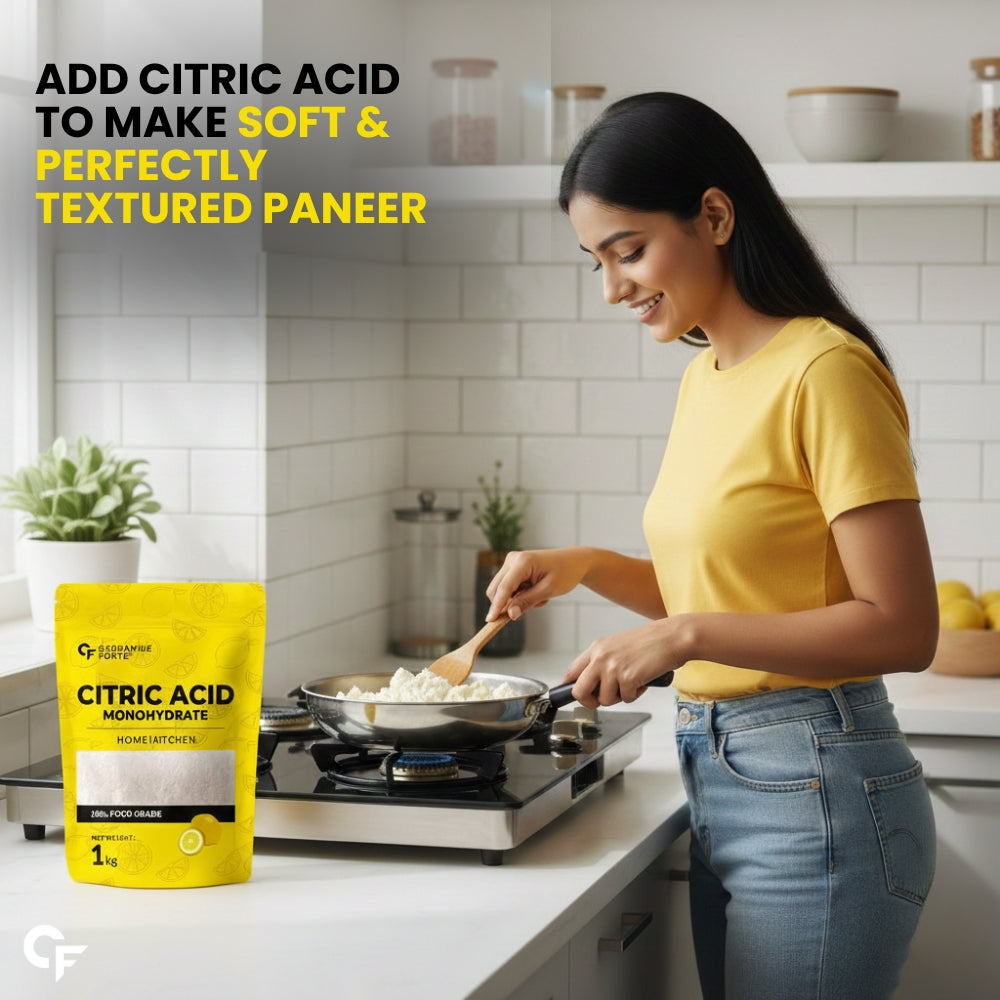 100% Pure Citric Acid Powder (Nimbu Sat) – Food Grade 1 Kg