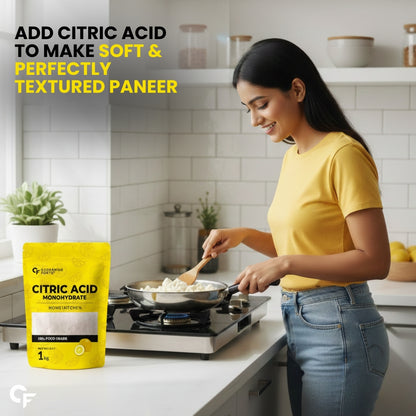 100% Pure Citric Acid Powder (Nimbu Sat) – Food Grade 1 Kg