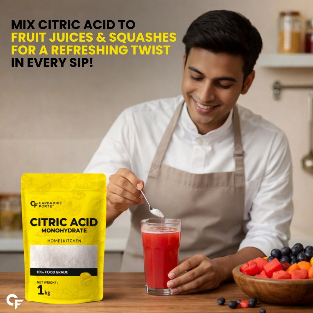 100% Pure Citric Acid Powder (Nimbu Sat) – Food Grade 1 Kg