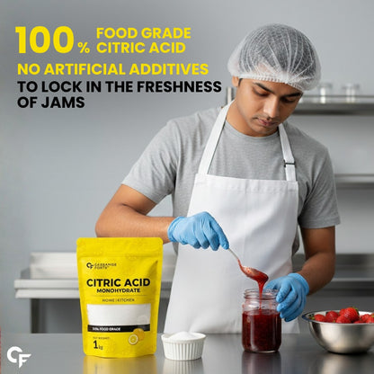100% Pure Citric Acid Powder (Nimbu Sat) – Food Grade 1 Kg
