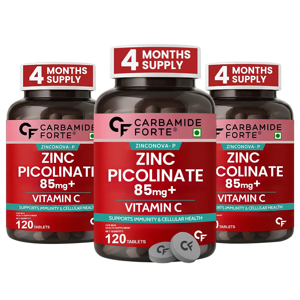 Zinc Picolinate with Vitamin C - 120 Tablets