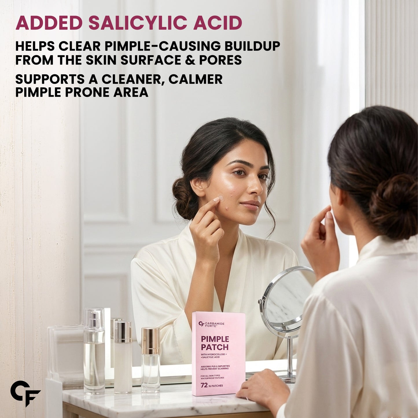 Hydrocolloid Pimple Patches with Salicylic Acid & Cica | 72 Patches