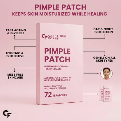 Hydrocolloid Pimple Patches with Salicylic Acid & Cica | 72 Patches
