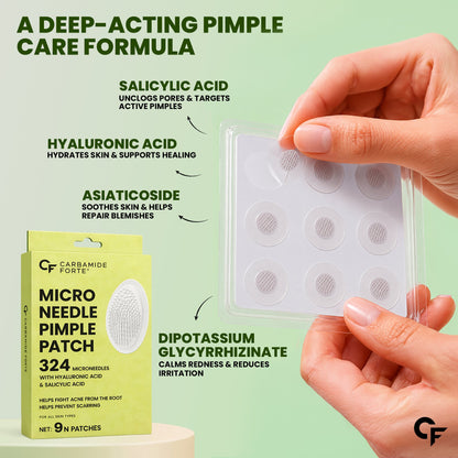 Microneedle Pimple Patches with Salicylic Acid - 9N Patches